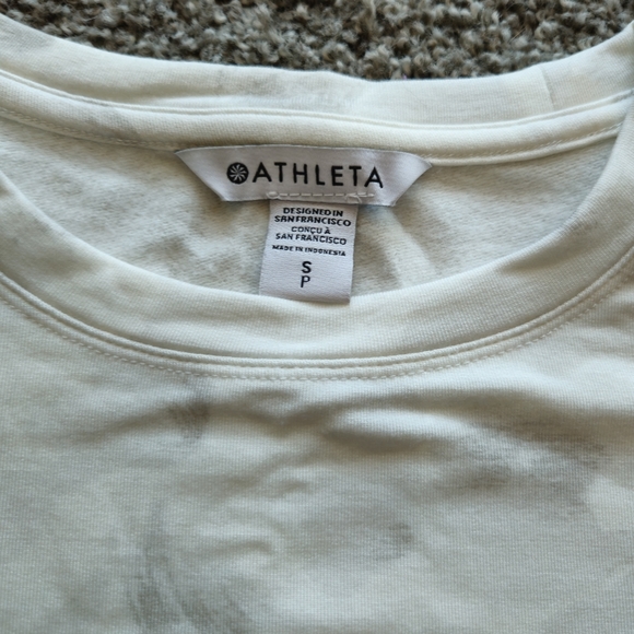 Athleta balance pullover floral, small - Picture 3 of 6